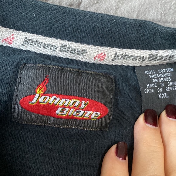 Vintage 90’s Johnny Blaze Hip Hop Brand T | Size XXL - Picture 3 of 6